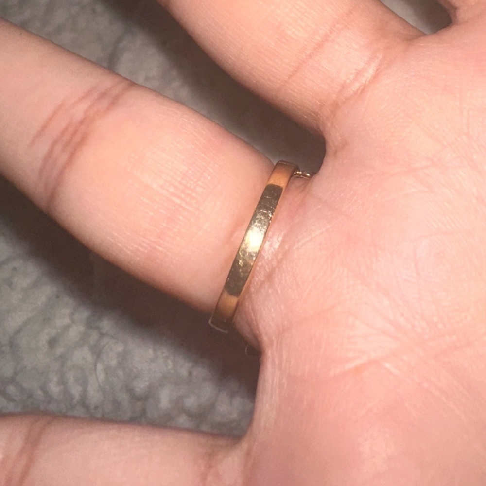 RARE 14K💍JACQUIE AICHE EXTRA LONG DIAMOND SHAKER RING DANGLE GOLD FRINGE RING - Picture 11 of 17